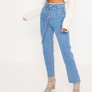 Paperbag jeans from Pretty Little Thing